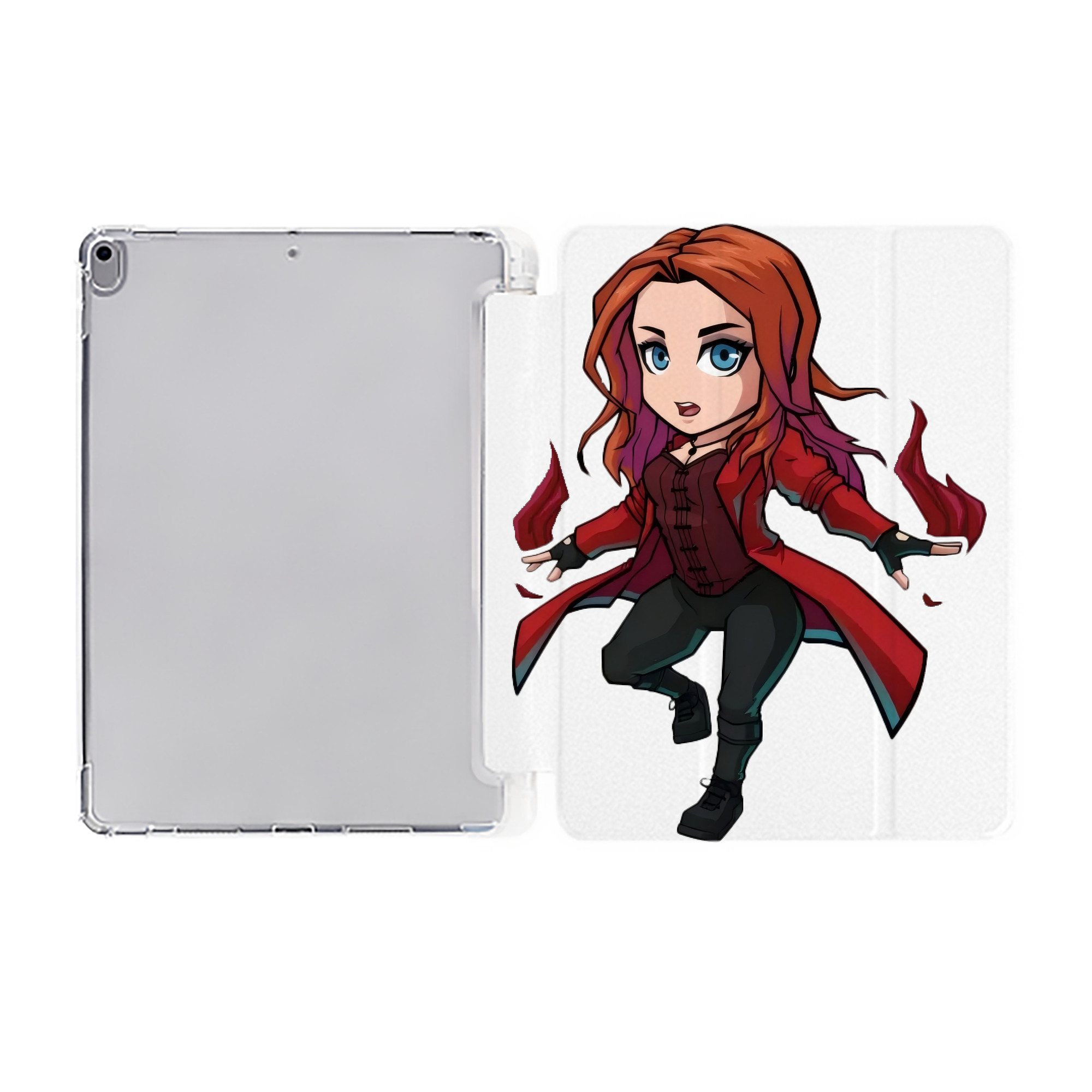 （画像用） アベンジャーズ The Avengers IPad ケース ペン収納付き 三つ折りスタンド PUレザー×シリコン 対応機種9.5/10.5/10.9インチ